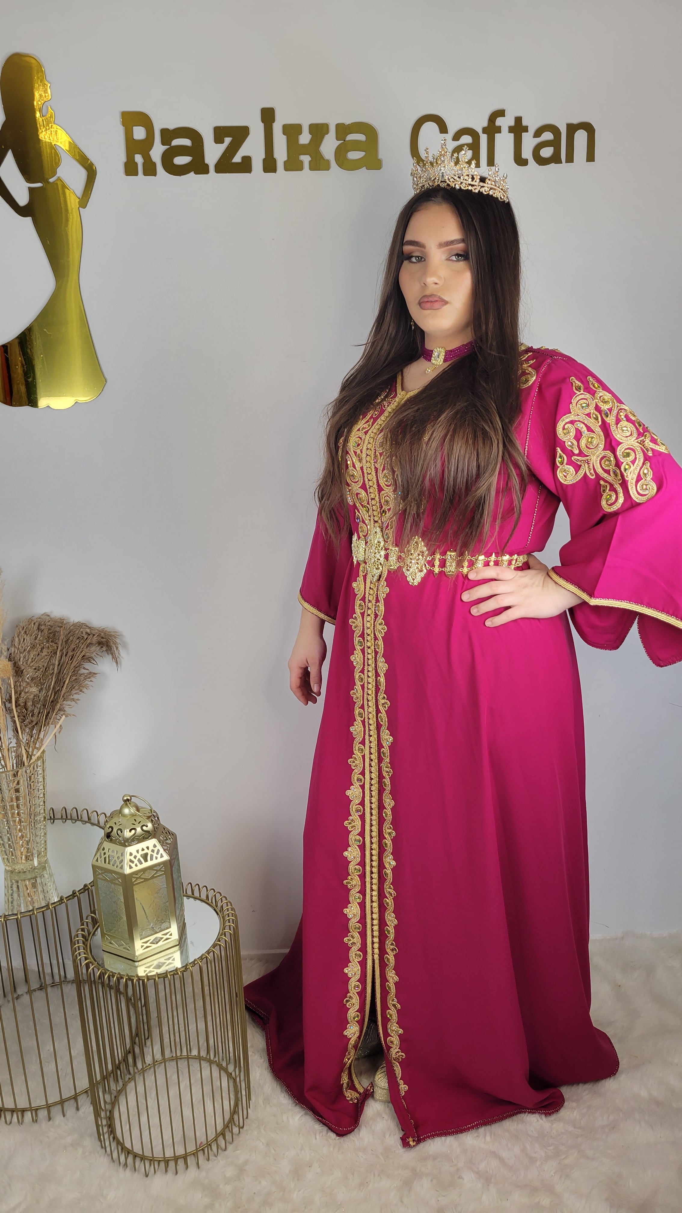Caftan cloche grande taille