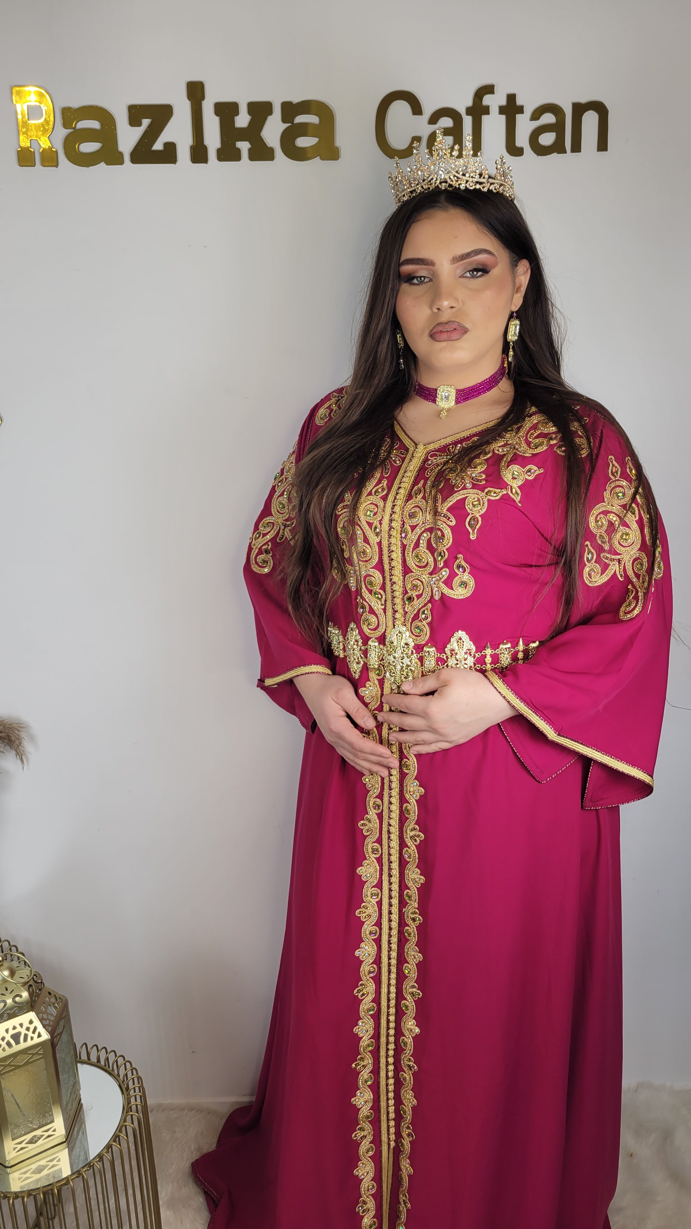 Caftan cloche grande taille