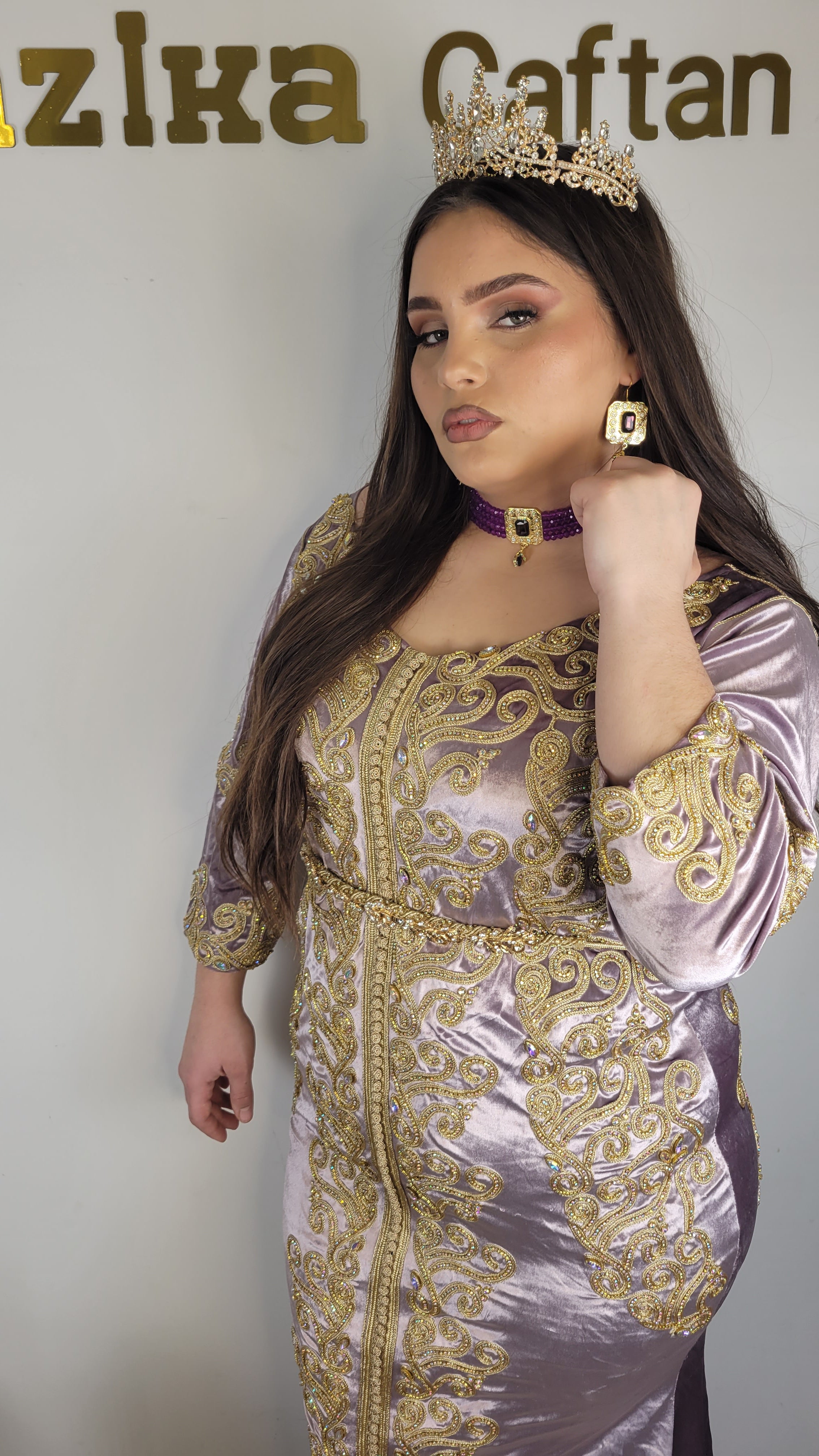Caftan sirène Lila