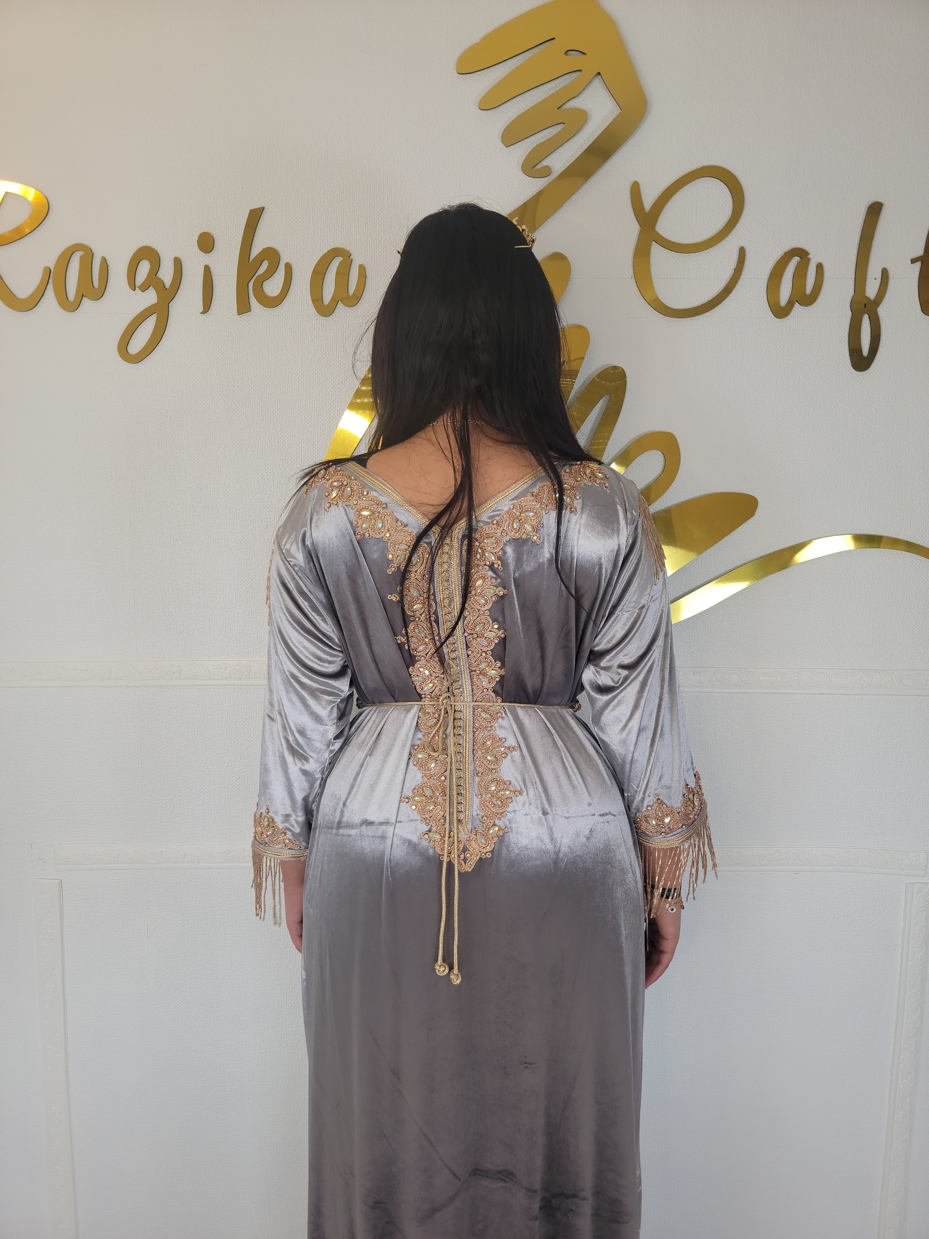Caftan double Face velours