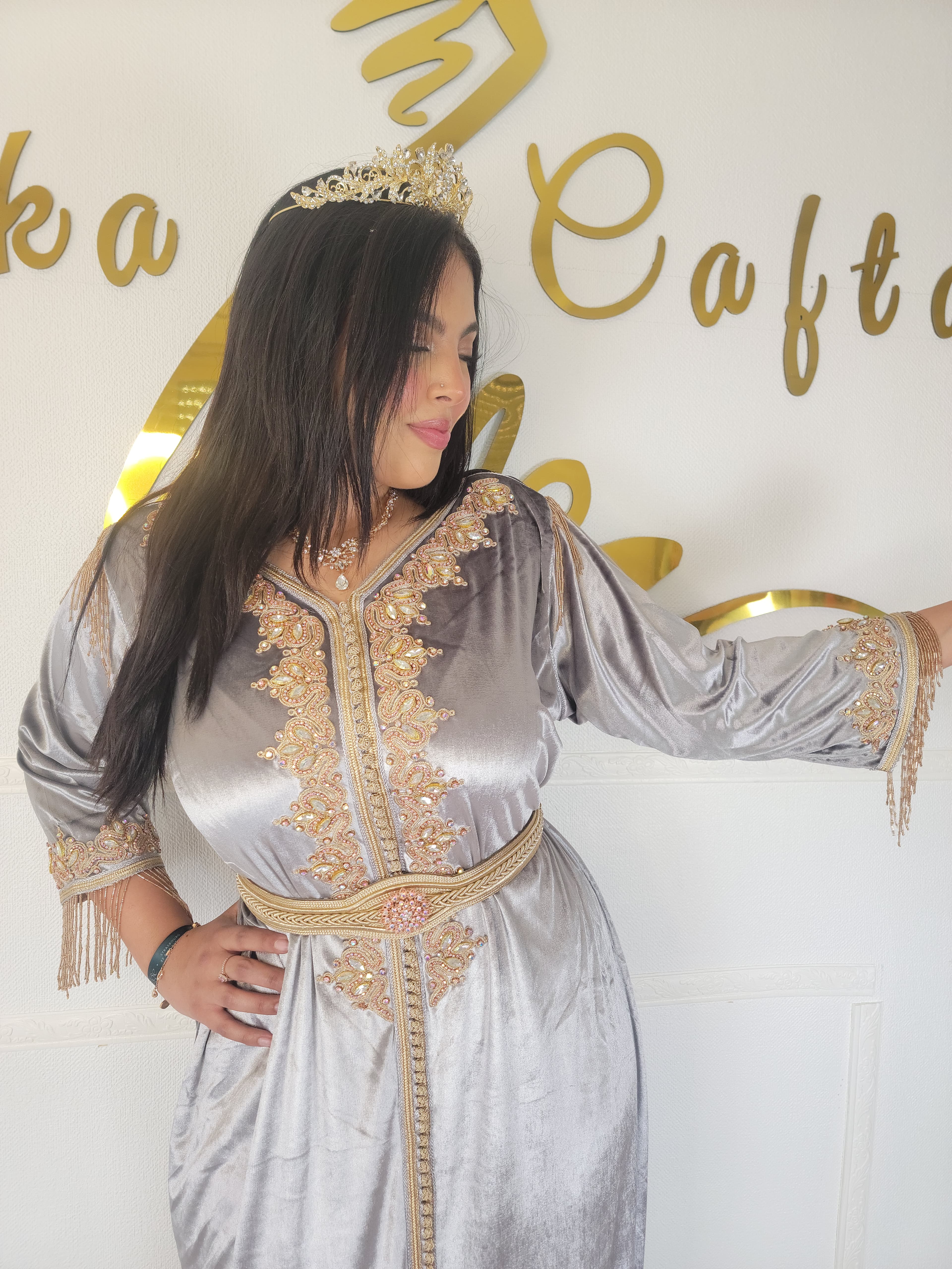 Caftan double Face velours