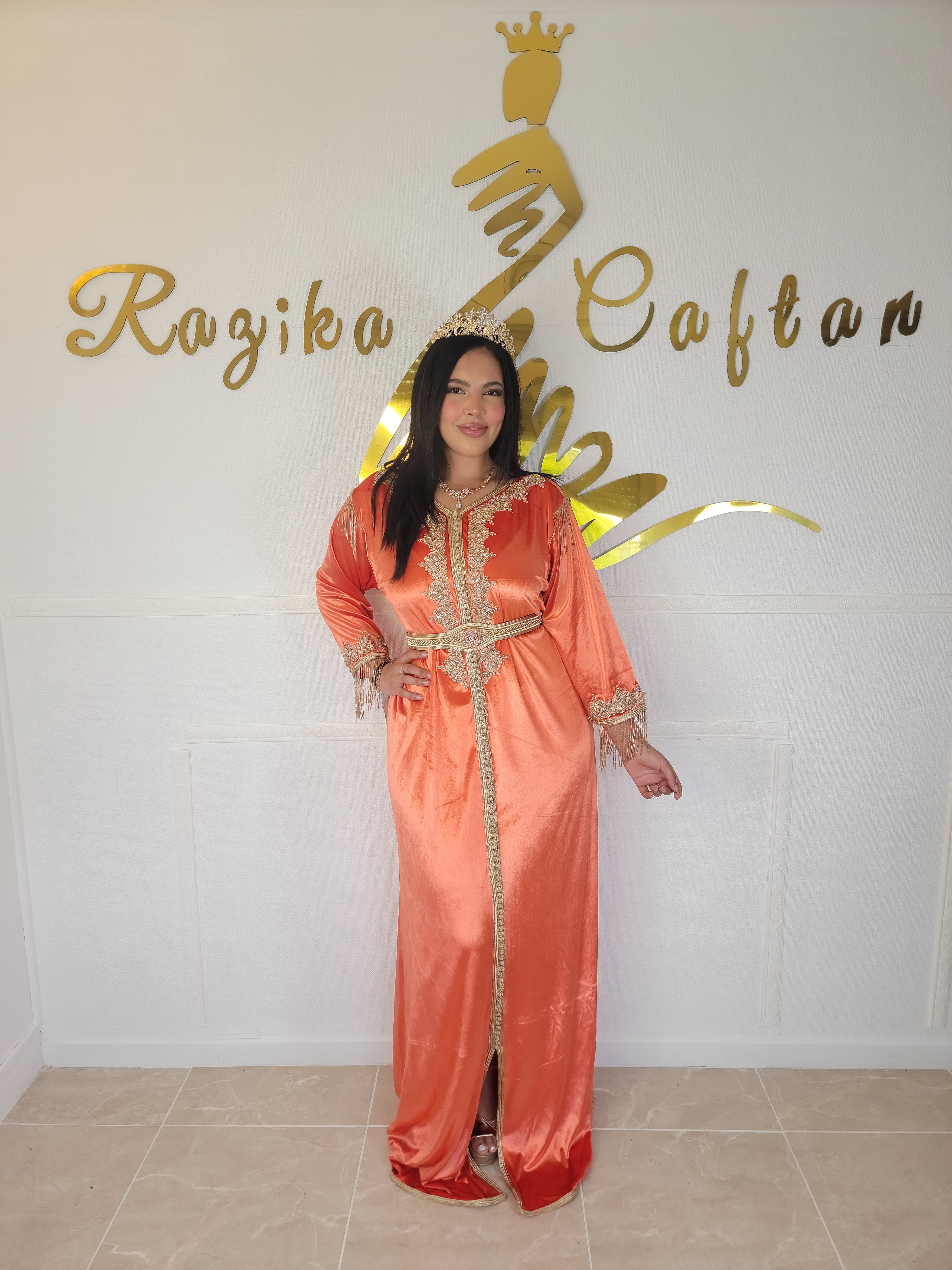 Caftan double Face velours