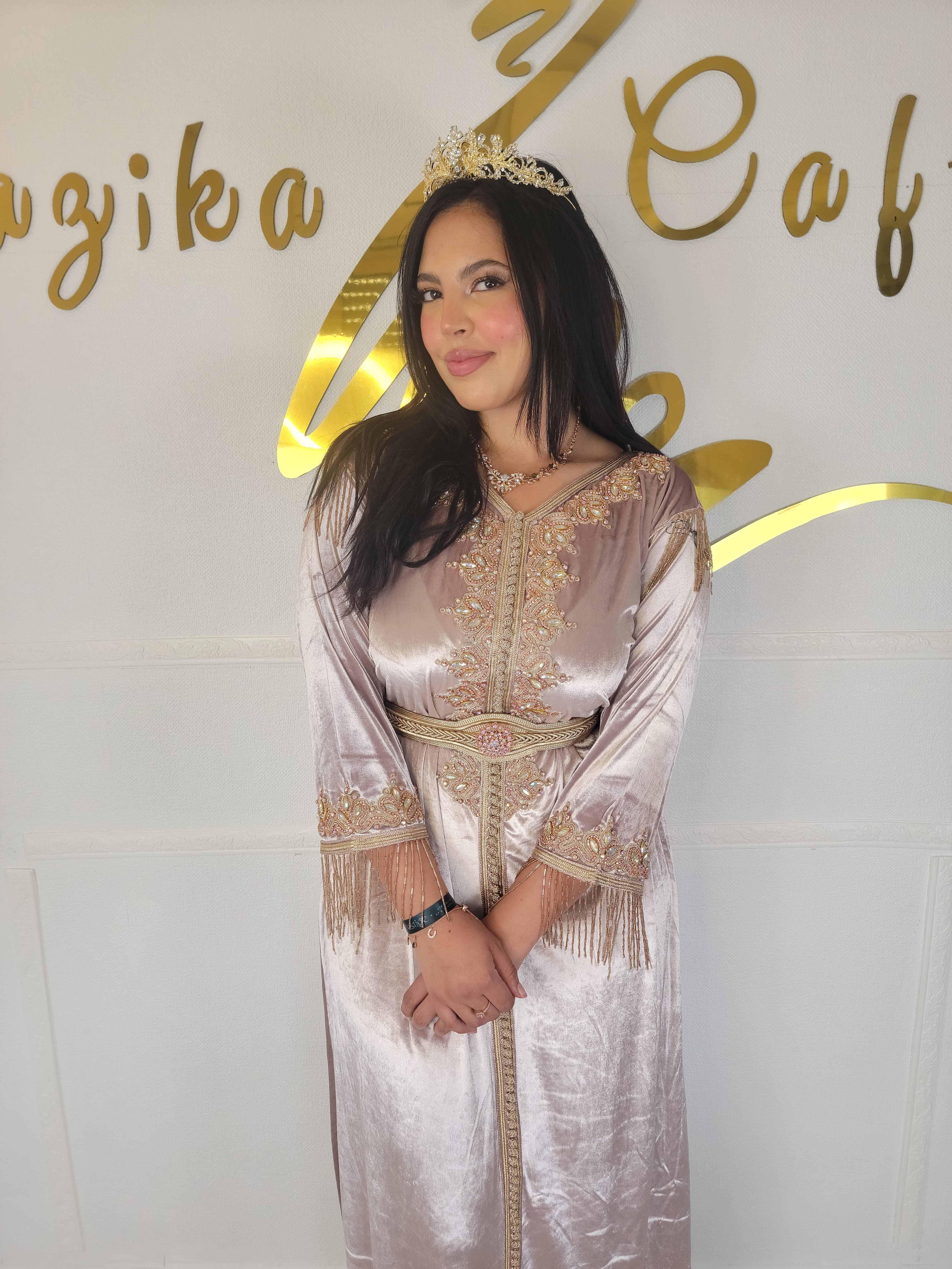 Caftan double Face velours