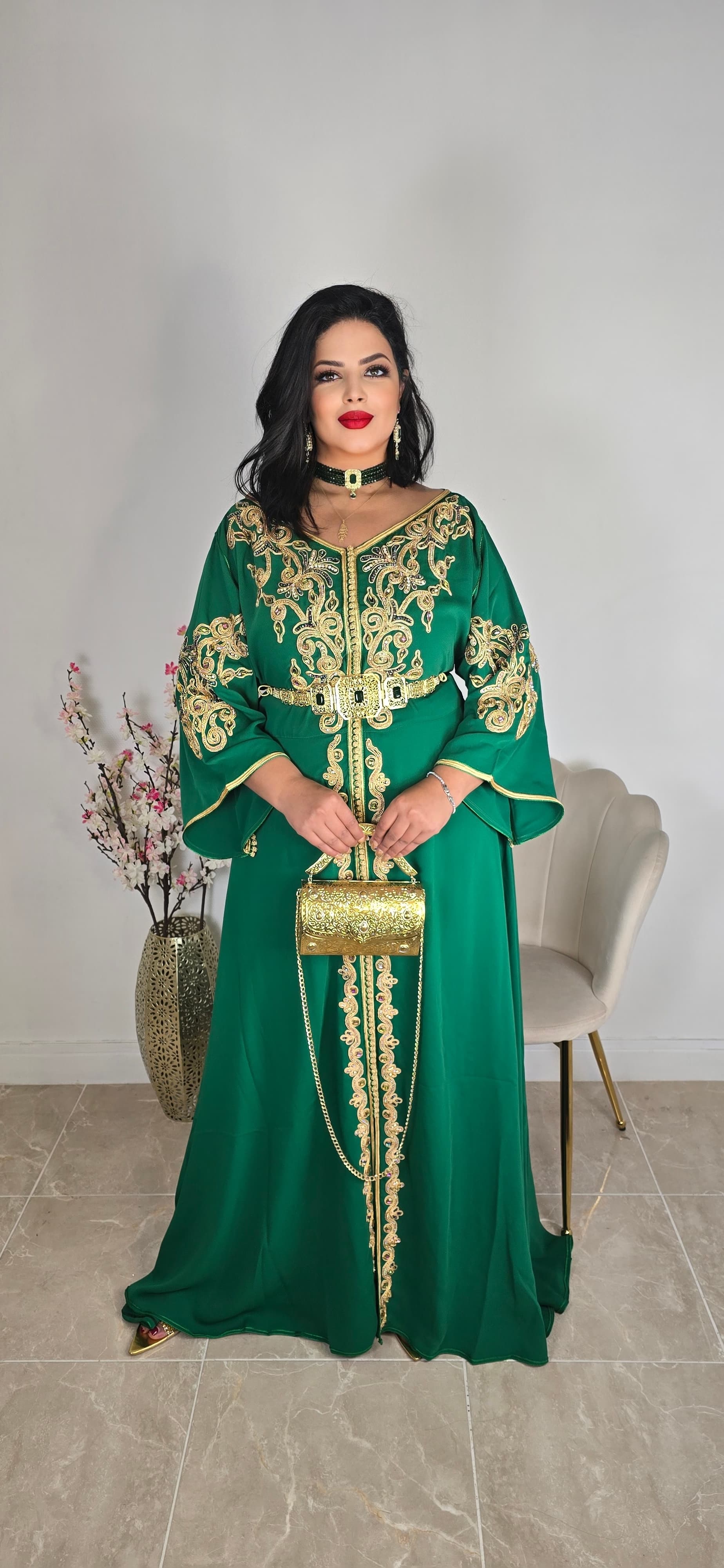 Caftan cloche grande taille