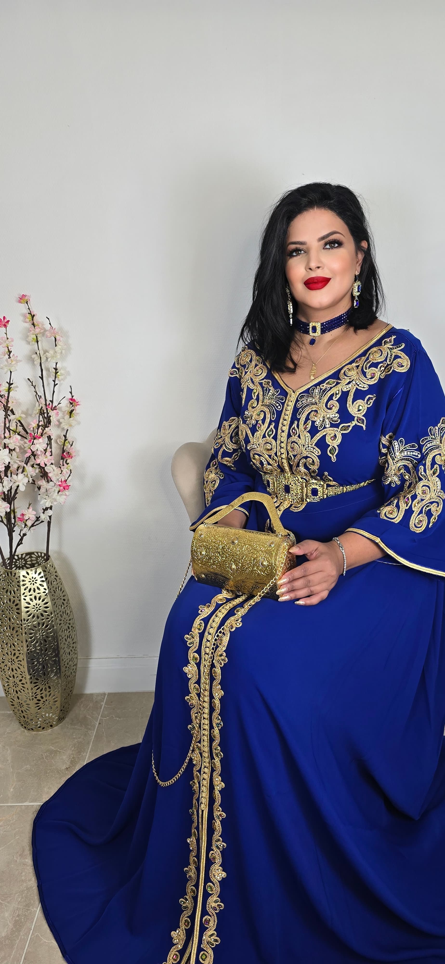 Caftan cloche grande taille