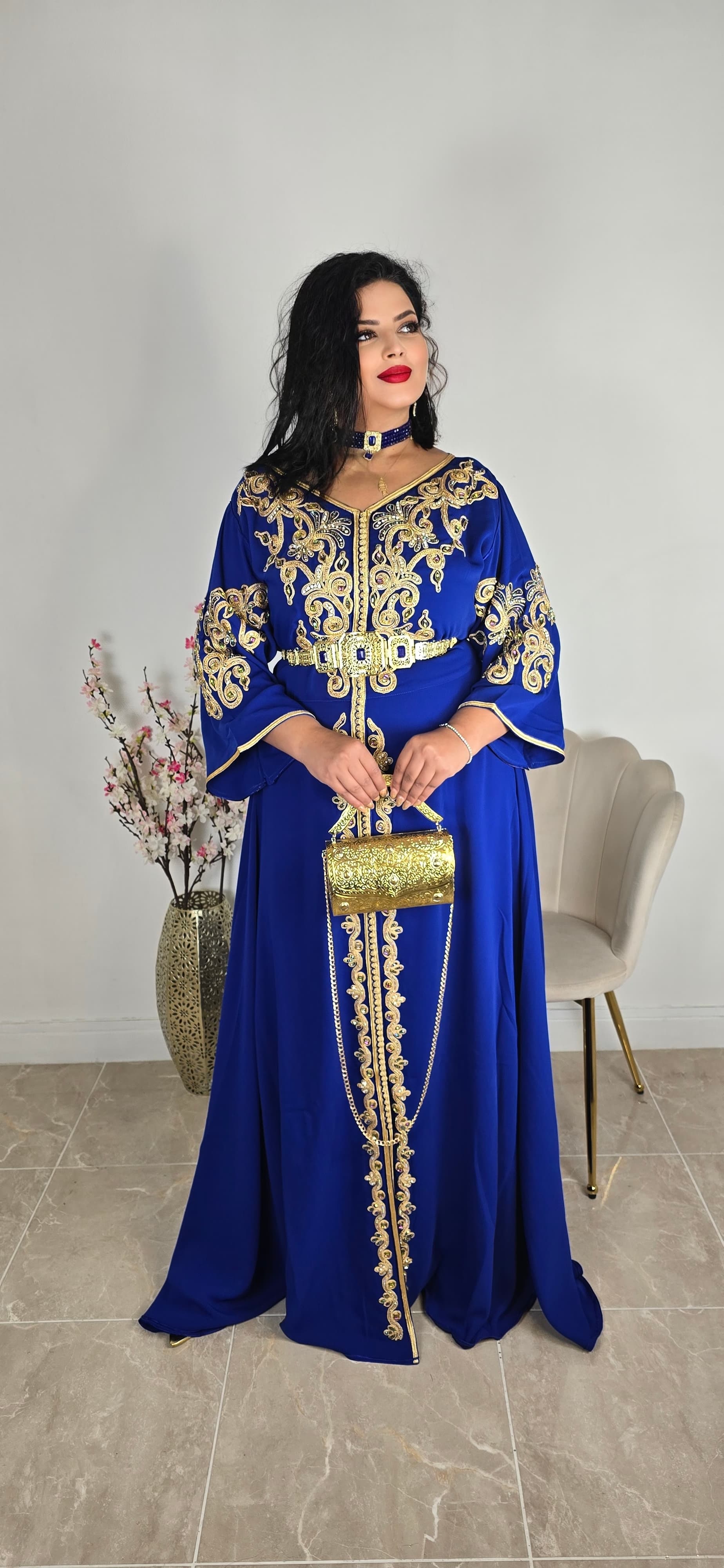 Caftan cloche grande taille