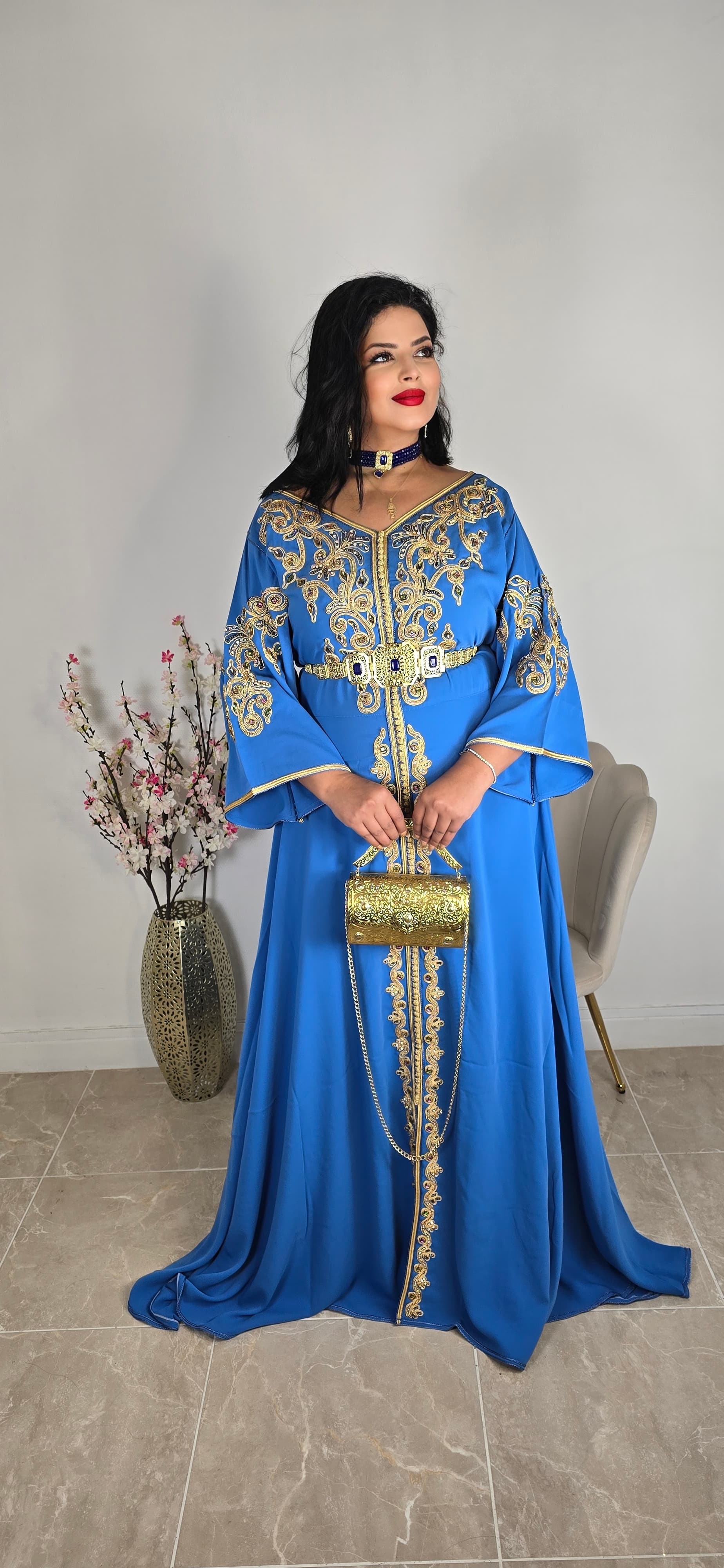 Caftan cloche grande taille