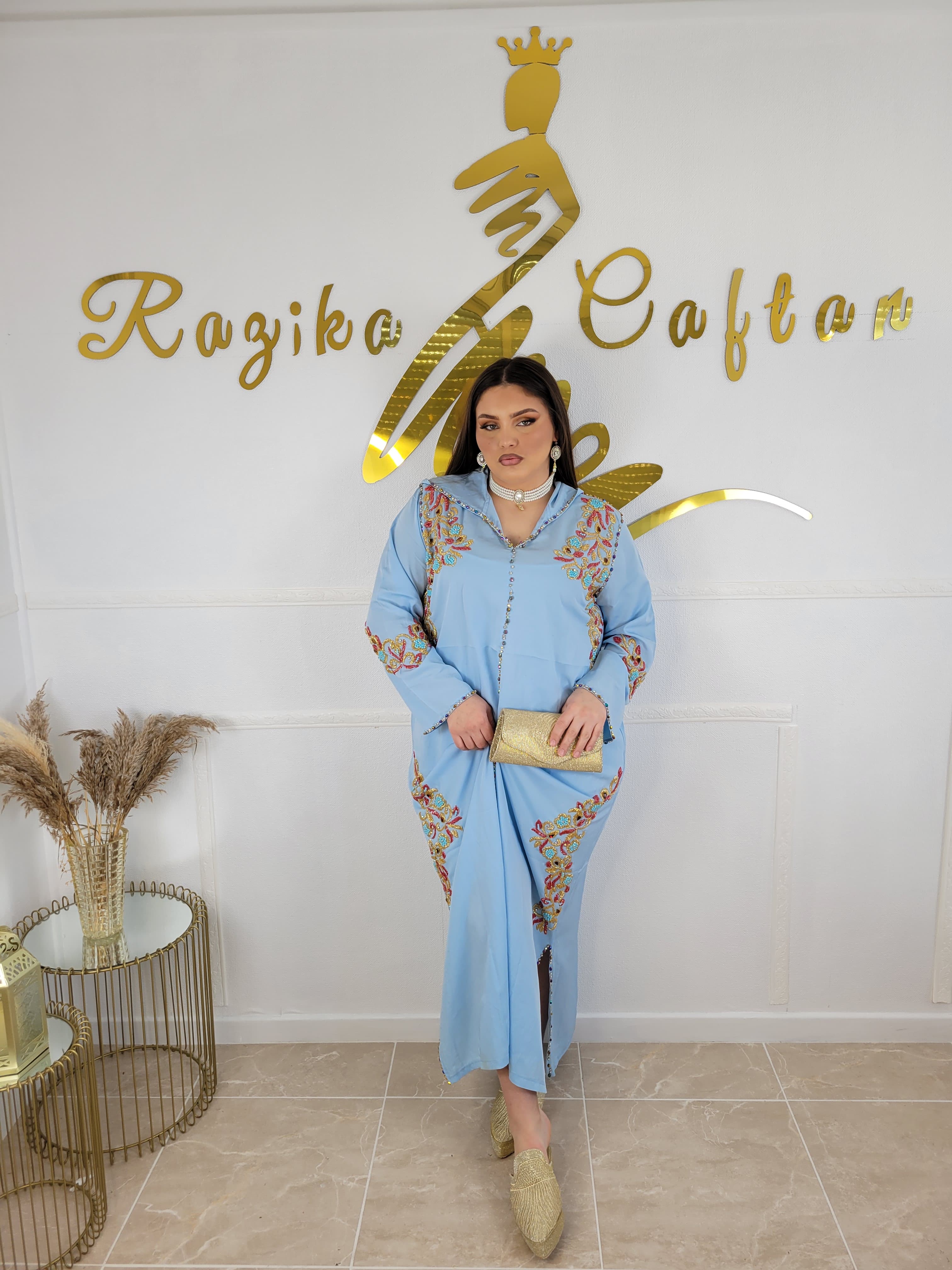 Jellaba Jouda perlée