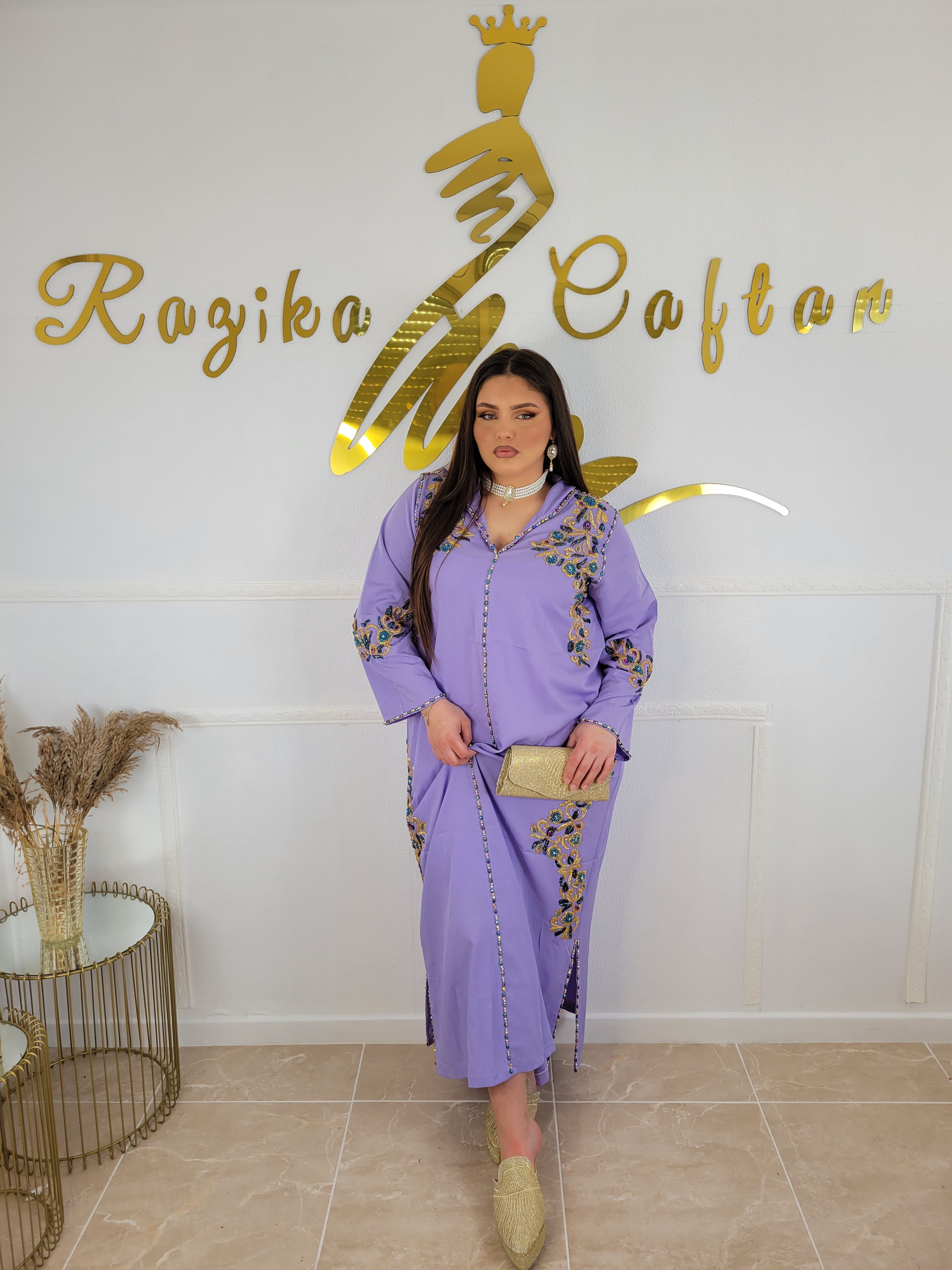 Jellaba Jouda perlée