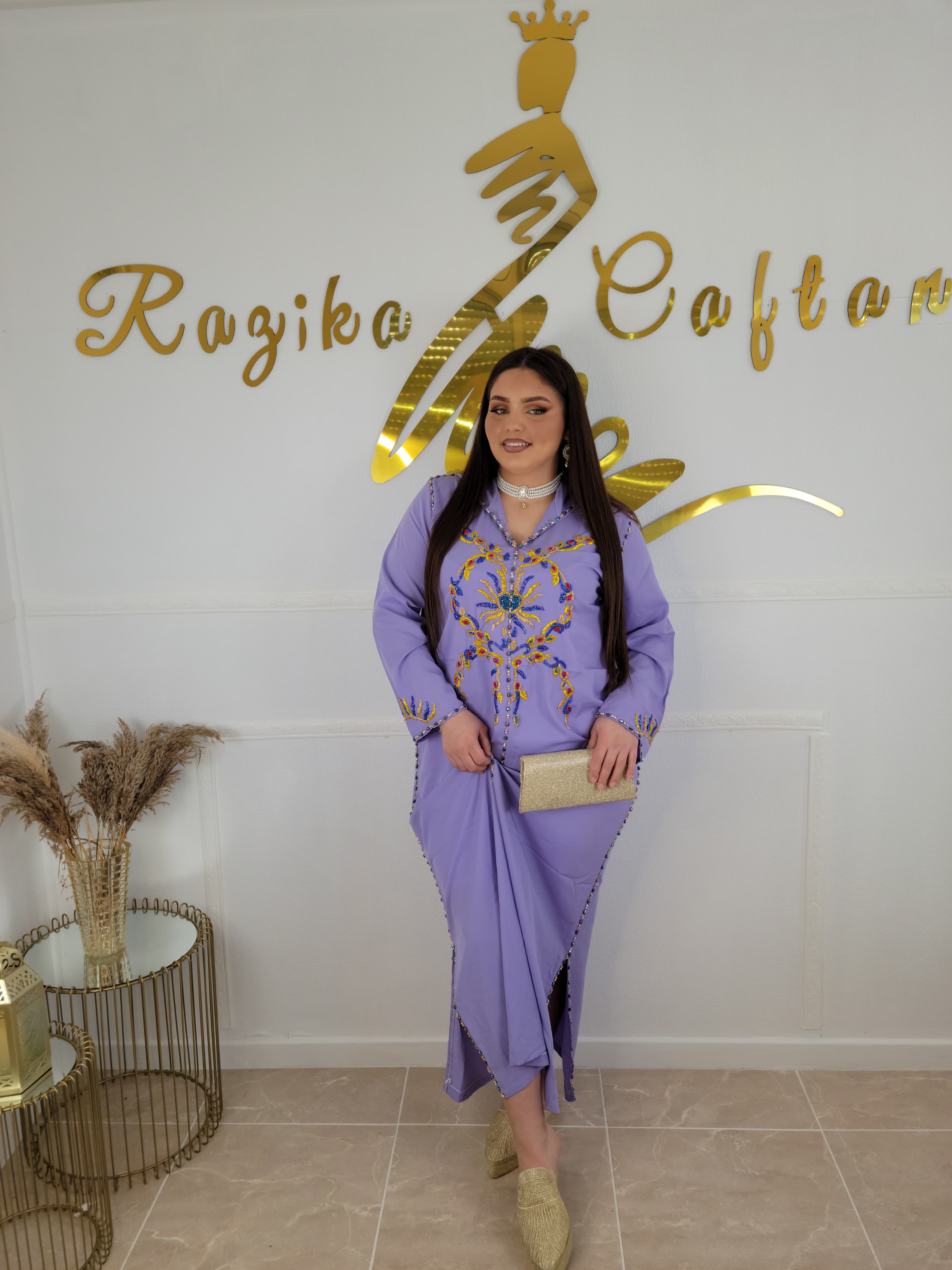 Jellaba Jouda perlée