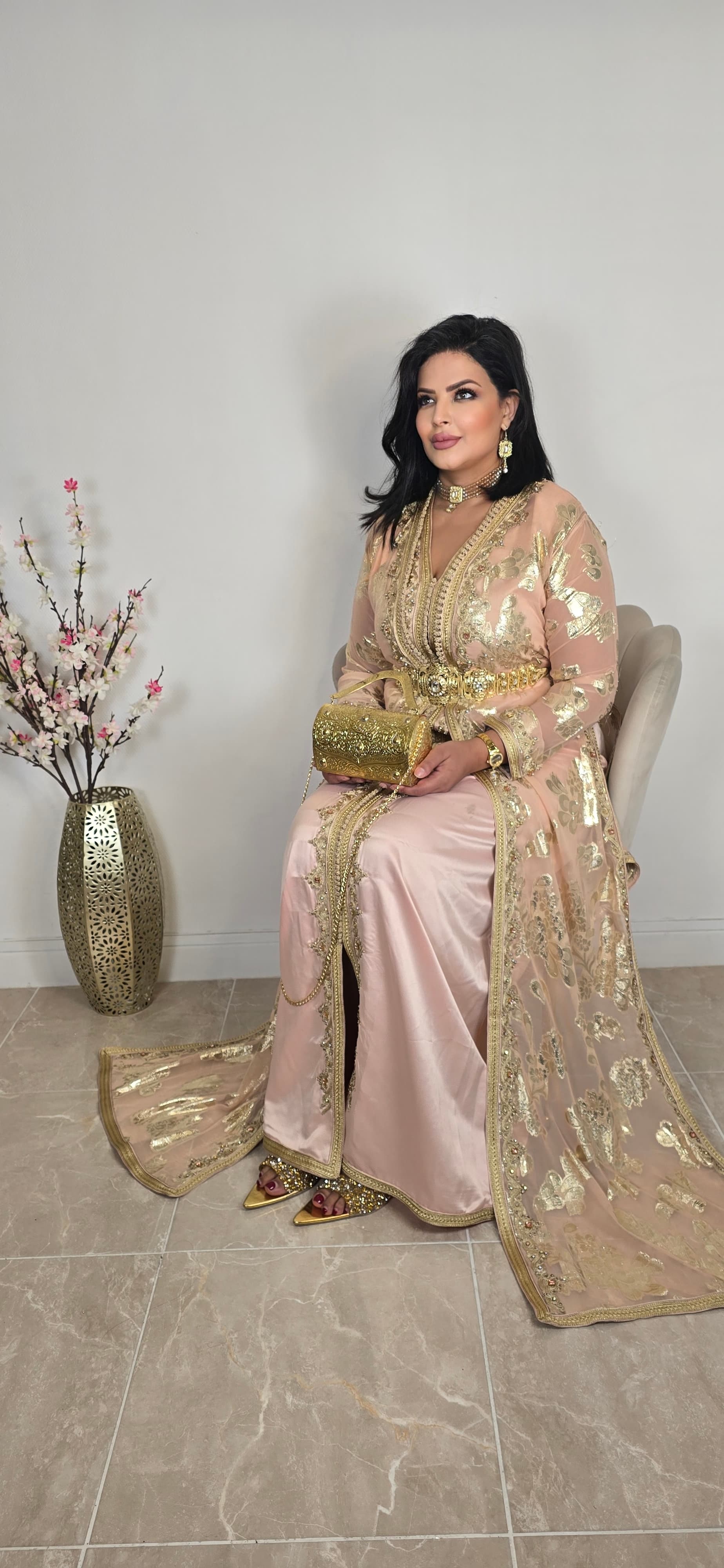 Takchita caftan deux pièces