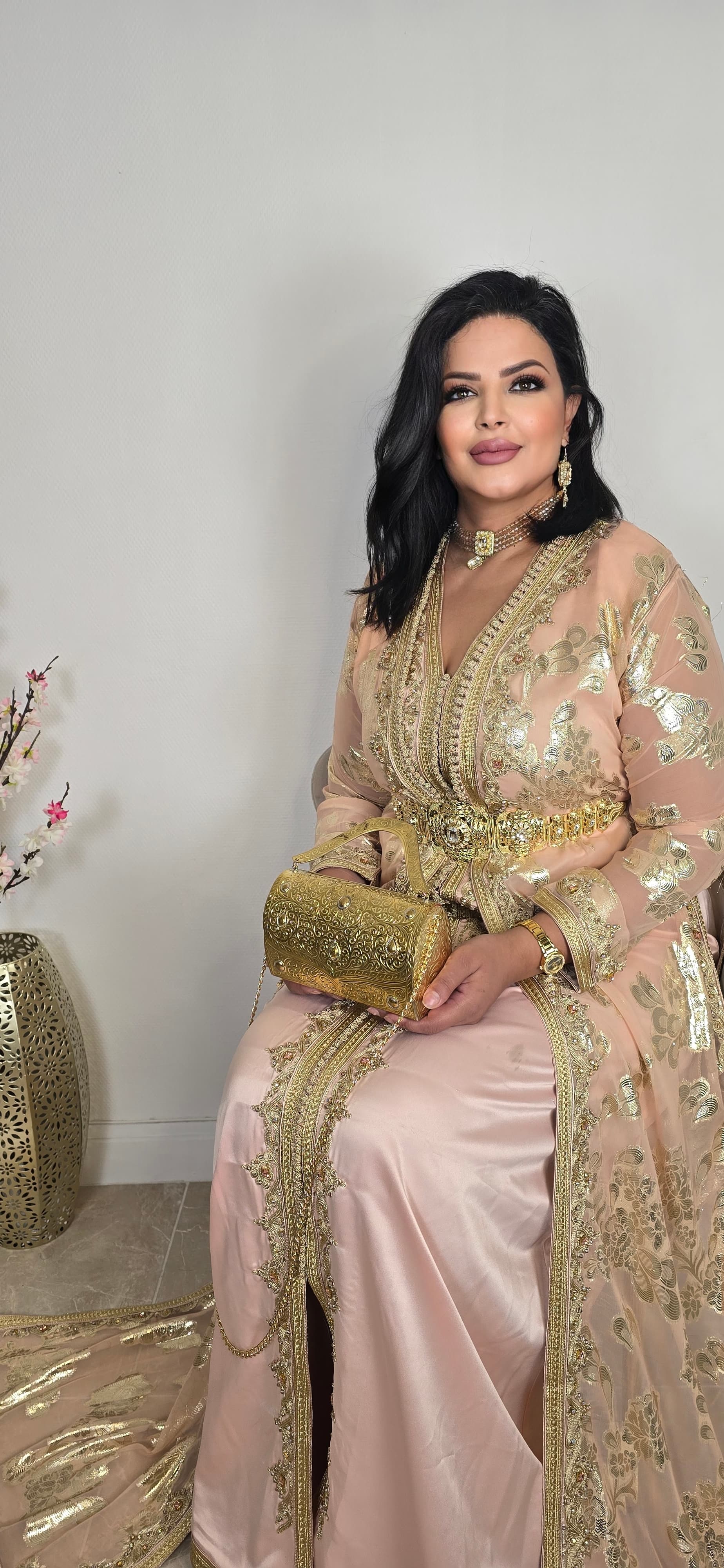 Takchita caftan deux pièces