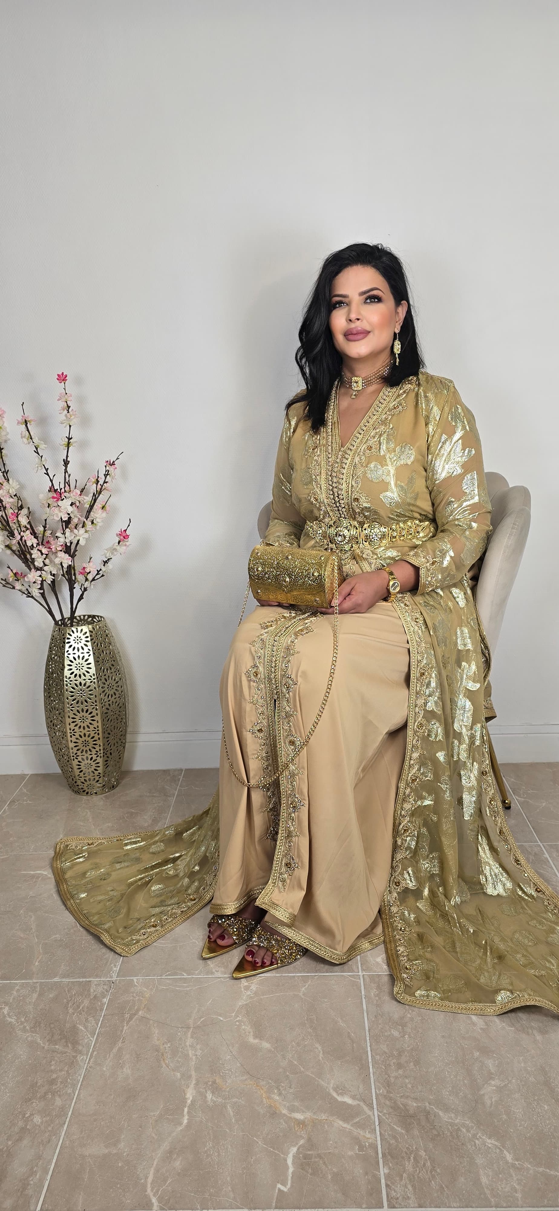 Takchita caftan deux pièces