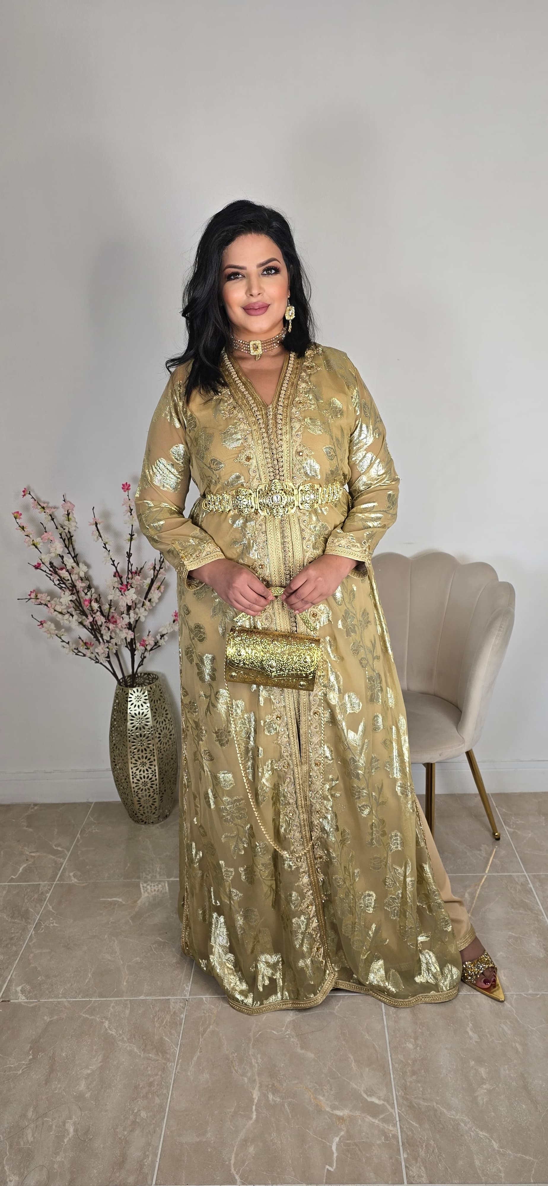 Takchita caftan deux pièces