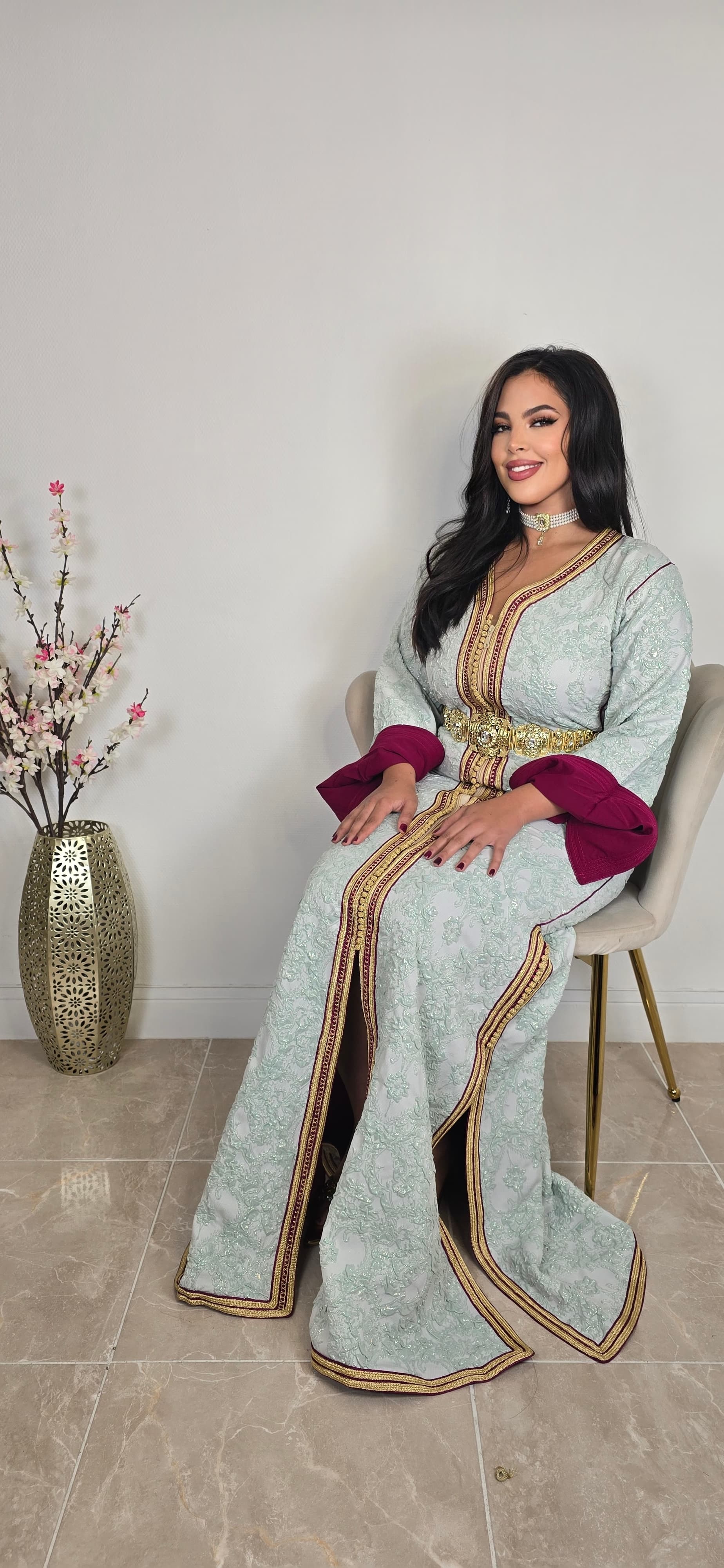 Caftan coupe  sirene