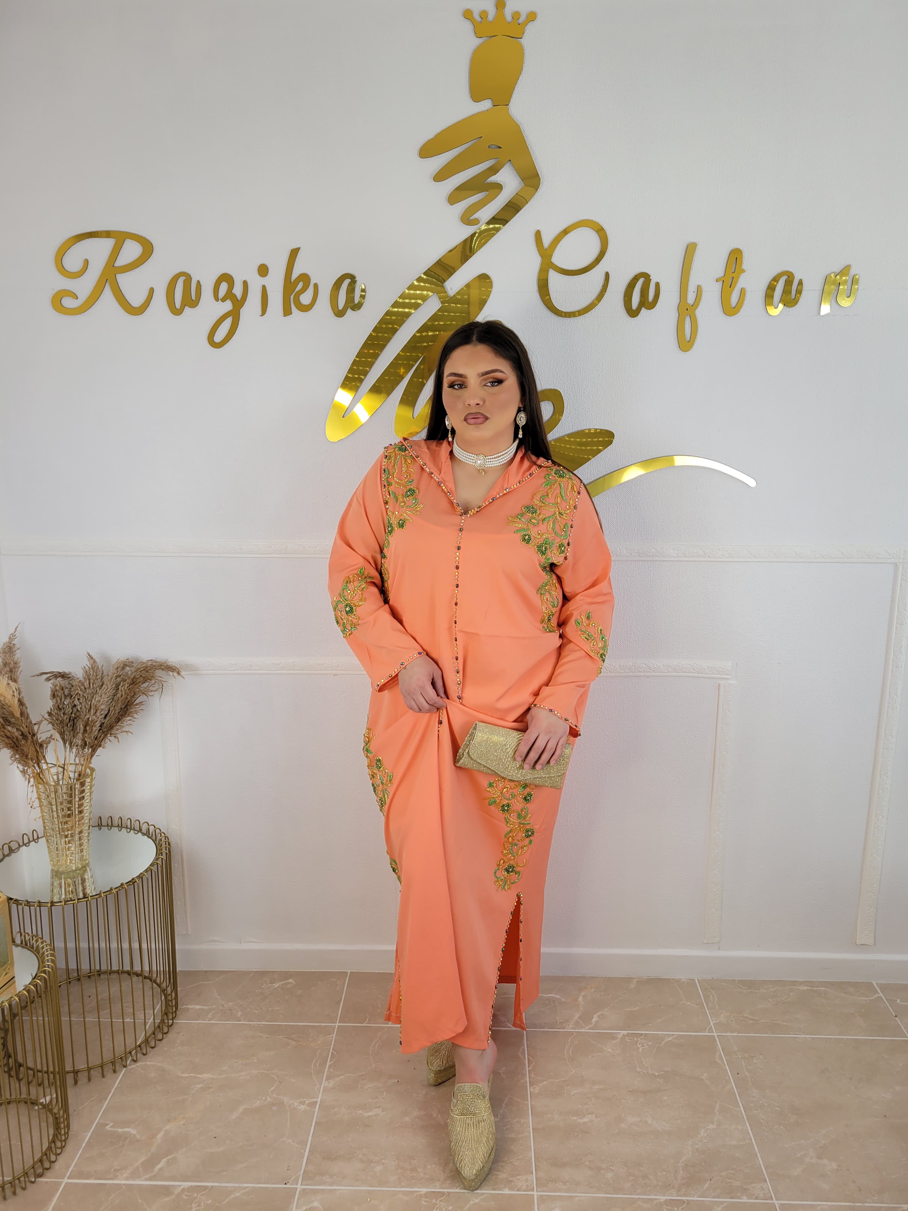 Jellaba Jouda perlée